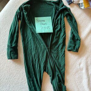 Little Sleepies Emerald Zippy 3-6 Months